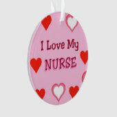 I Love My Nurse - Coeurs (devant)