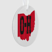 I Love My Ohio Home Script Ohio Buckeye State (devant)