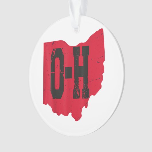I Love My Ohio Home Script Ohio Buckeye State (devant)