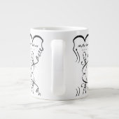 I love my partner • You are my home Extra Grote Beker (Achterkant)