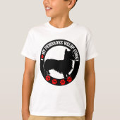 I Love My Pembroke Welsh Corgi T-Shirt (Devant)