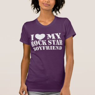 I Love My Rock Star Boyvriend T-shirt