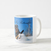 I Love My Rottweiler Mug (Devant droit)