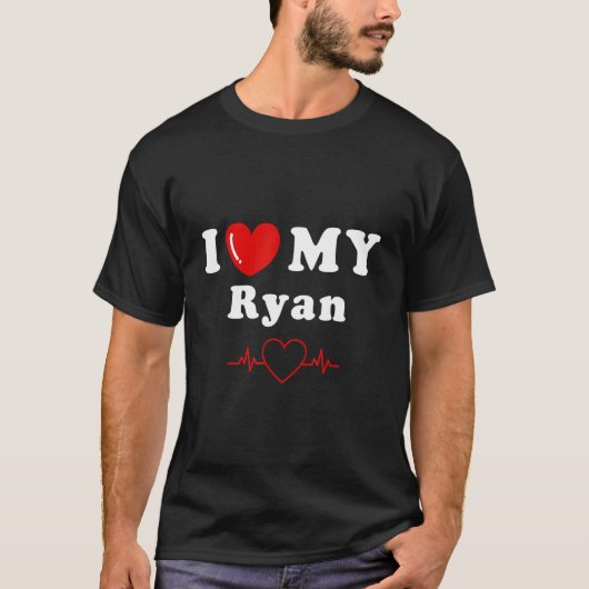I love my Ryan doing Ryan things T-shirt (Voorkant)