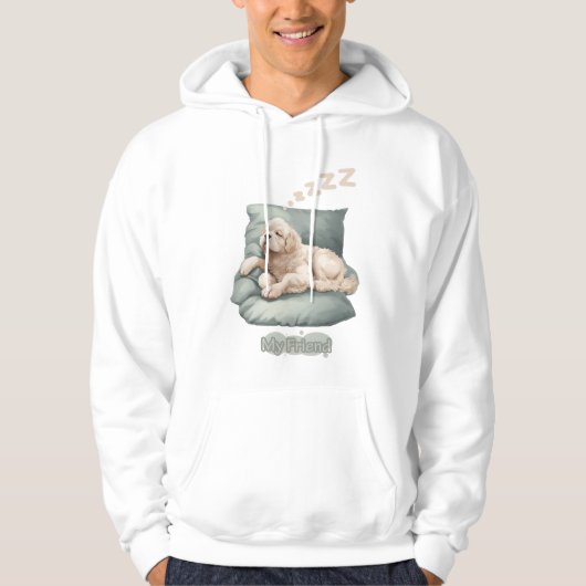 I love my smart Dog Hoodie (Voorkant)