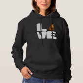 I Love My Somali Cat Hoodie (Voorkant)