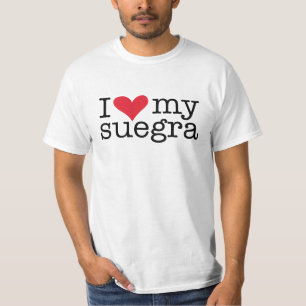 I Love My Suegra (Mère En Droit) T-Shirt