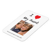 I Love My Tante Photo Magnet Keepsaké (Côté Gauche)