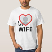 I Love My Wife mens tshirts (Devant)