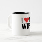 I LOVE MY WIFE MUG (Devant gauche)