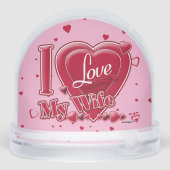 I Love My Wife red - hearts (Arrière)