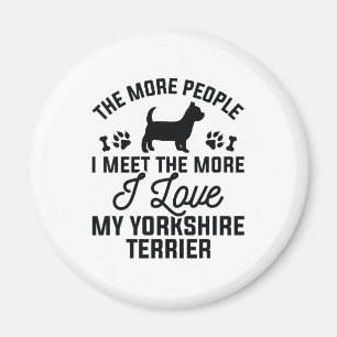 I Love My Yorkshire Terrier Magneet