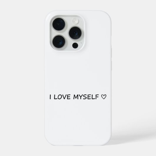 “I Love Myself” Phone Case – Cute & Affordable! (Verso)