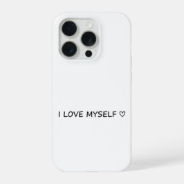 “I Love Myself” Phone Case – Cute & Affordable! iPhone 15 Pro Hoesje