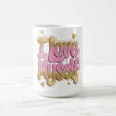 I Love Myself | Self-Love Gradient Design Mug (Centre)