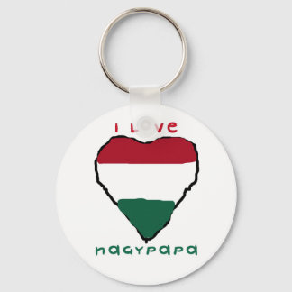 I Love Nagypapa Sleutelhanger