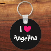 I Love Name Sleutelhanger (Voorkant)