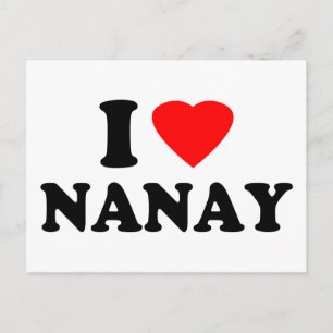 I Love Nanay Briefkaart