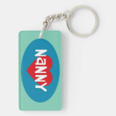 I Love NANNY Sleutelhanger (achterkant)