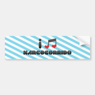 I Love Narcocorrido Bumpersticker