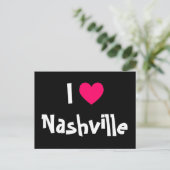 I Love Nashville Briefkaart (Staand voorkant)