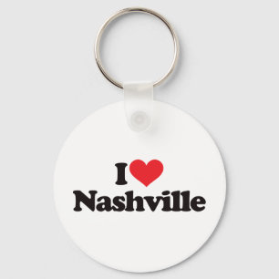 I Love Nashville Sleutelhanger