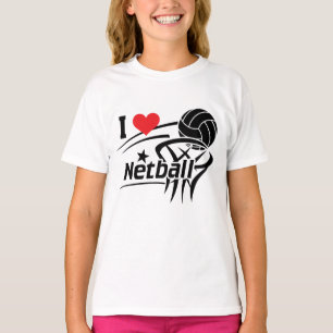 I Love Netball T-shirt