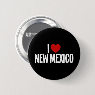 I Love New Mexico • I Heart New Mexico Rond Ronde Button 5,7 Cm