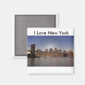 I Love New York Magnet (Recto/Verso)