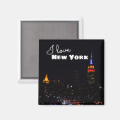I Love New York Refrigerator Magnet (Recto/Verso)