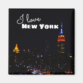 I Love New York Refrigerator Magnet (Devant)