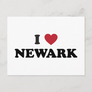 I Love Newark New Jersey Briefkaart