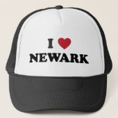 I Love Newark New Jersey Trucker Pet (Voorkant)
