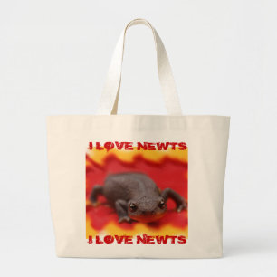 I Love Newts Handbag Grote Tote Bag