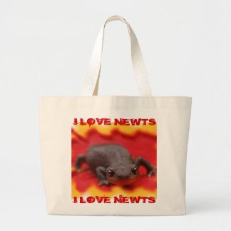 I Love Newts Handbag Grote Tote Bag