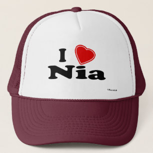 I Love Nia Trucker Pet