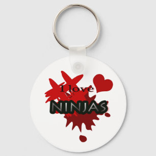 I Love Ninjas Sleutelhanger