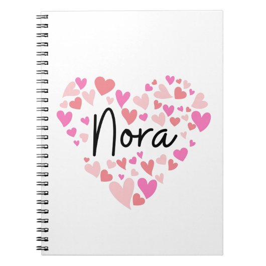 I love Nora Notitieboek (Voorkant)