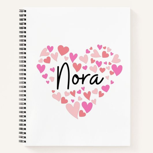 I love Nora Notitieboek (Voorkant)