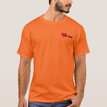 I Love Nosework Quirky Pocket Afbeelding T-Shirt