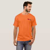 I Love Nosework Quirky Pocket Image T-Shirt (Devant entier)