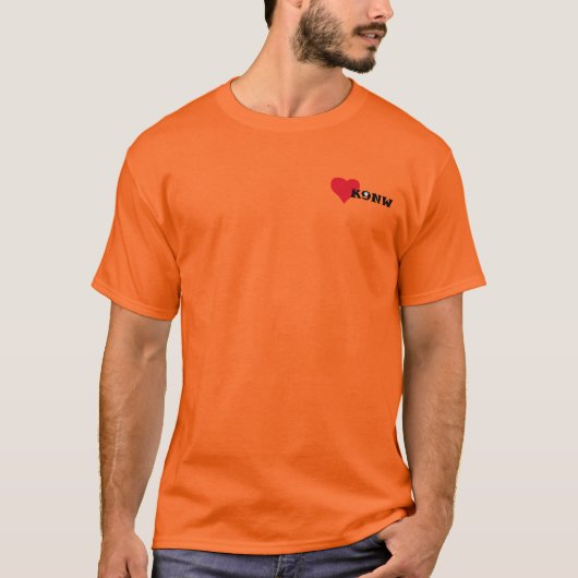 I Love Nosework Quirky Pocket Image T-Shirt (Devant)
