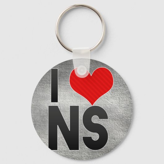 I Love NS Sleutelhanger (Voorkant)
