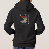 I Love Nudibranchs Sweat - shirt à capuche pour le (Dos)