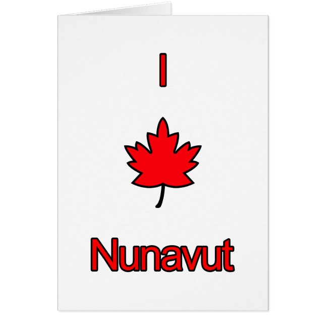 I Love Nunavut (Devant)