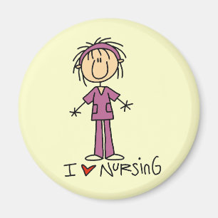 I Love Nursing T-shirts and Gifts Magneet