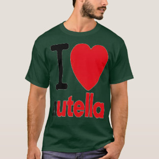 I LOVE NUTELLA  T-SHIRT