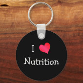 I Love Nutrition Sleutelhanger (Voorkant)