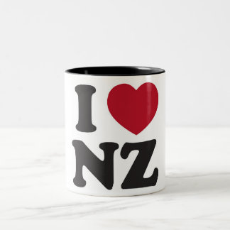 i love nz cup tweekleurige koffiemok