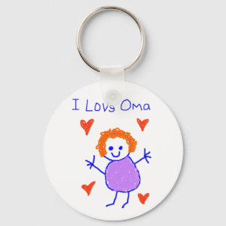 I Love Oma Sleutelhanger